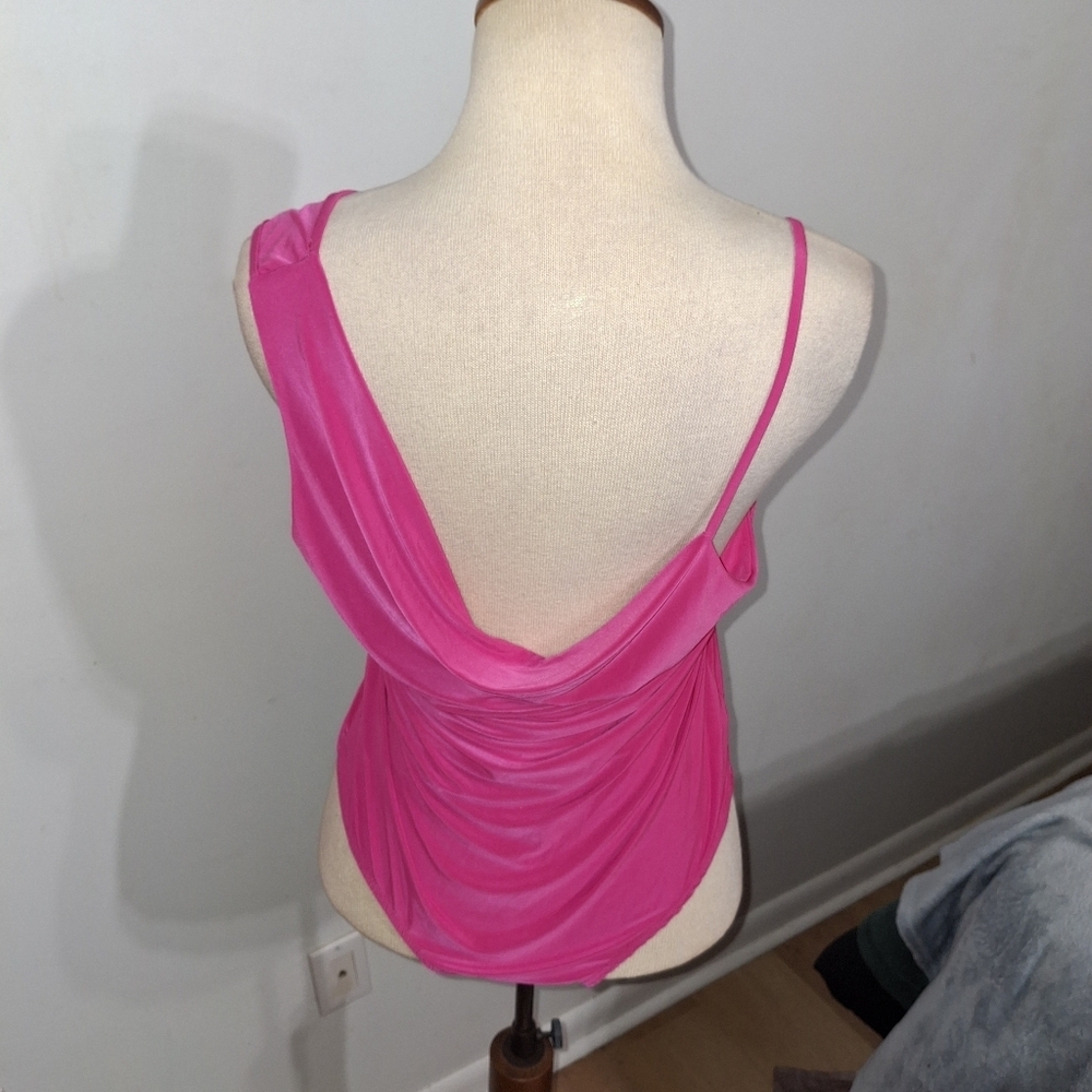Hot PINK Hottie!! Bodysuit - W Sz XL - Picture 3 of 6